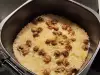 Ориз с мариновани гъби в еър фрайер