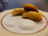 Hrskavi hlepčići od pirinča sa mlečnim sosom