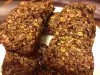 Healthy Energy Bars with Oats and Fruit