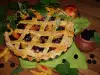 Pie with Blackberries and Nectarines