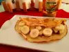 Irresistible Crepes with Apples, Bananas and Maple Syrup