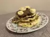 Американски палачинки с шоколад и банан