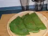 Zelene palačinke sa topljenim sirom