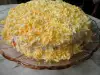 Пикантна солена палачинкова торта