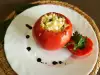 Stuffed Tomatoes with White Cheese and Butter