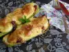 Gefüllte Zucchini mit Hackfleisch auf Griechisch