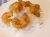 Pohovani škampi na basmati pirinču