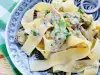 Pappardelle with Prosciutto and Boletus Mushrooms