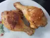 Пържени пилешки бутчета във фритюрник