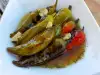 Pan-Fried Green Chili Peppers