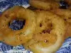 Smakelijke gebakken calamari