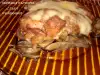 Kipsteaks met champignons en gesmolten kaas