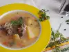 Deliciosa sopa de pato