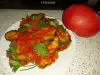 Патладжан с домати в буркани