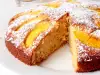 Cake with Peaches