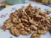 Жареные соленые грецкие орехи с белком