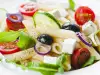 Mediterranean Salad with Penne
