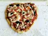 Пица Сърце за Свети Валентин