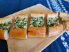 Spinach and Cheese Pide