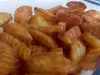 Хрупкави пикантни картофки на фурна