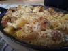 Creamy Chicken Casserole with Potatoes and Mushrooms