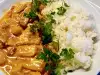 Chicken with Curry and Pineapple