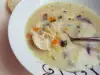 Пилешка супа с мляко и сметана