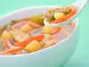 Френска зеленчукова супа със сметана
