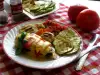 Stuffed Chicken Fillets with Ham, Mushrooms and Cheeses