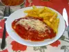 Chicken Fillets with Tomato Sauce and Mozzarella