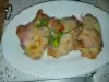 Пилешки пържоли с шунка и кашкавал