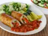 Chicken Roulades with Tomato Sauce