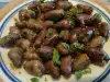 Pan-Fried Chicken Hearts in Butter