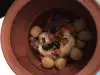 Piletina sa krompirom, pečurkama i tikvicama u đuvečari