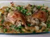 Spectacular Chicken with Onions in the Oven