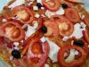 Здравословна пица с блат от карфиол и картоф
