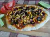 Schnelle vegetarische Pizza in 30 Minuten