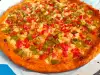 Pizza Vegana con Masa de Batata