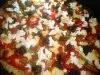 Здравословна пица с блат от тиквички и трици