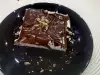 Плачущий кекс с шоколадной глазурью