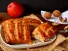 Braided Puff Pastry Strudel with Apples and Walnuts