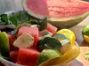 Letnja voćna salata sa lubenicom