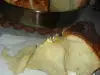 Погача със сирене на конци