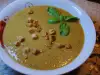 Vegan Pea and Mushroom Soup