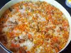 Постен ориз с гъби и моркови