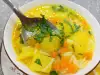 Potato Soup with Turmeric
