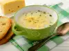 Картофена супа със сирене и чубрица