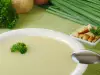 Лека картофена супа с праз