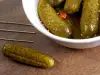 Pickles with Brandy
