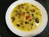 Суп из шпината с вермишелью и картофелем